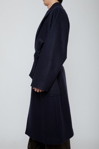WRAP COAT / NAVY