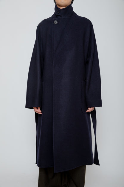 WRAP COAT / NAVY