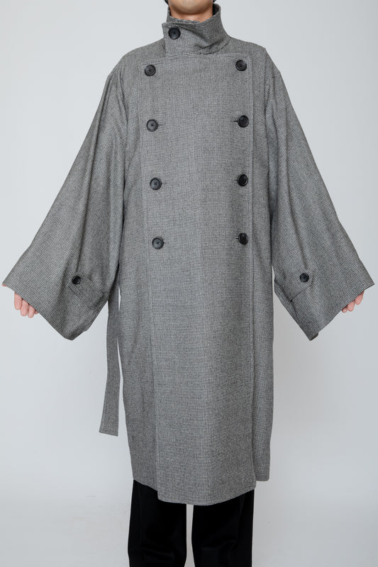 SOKUTAI COAT / HOUNDSTOOTH