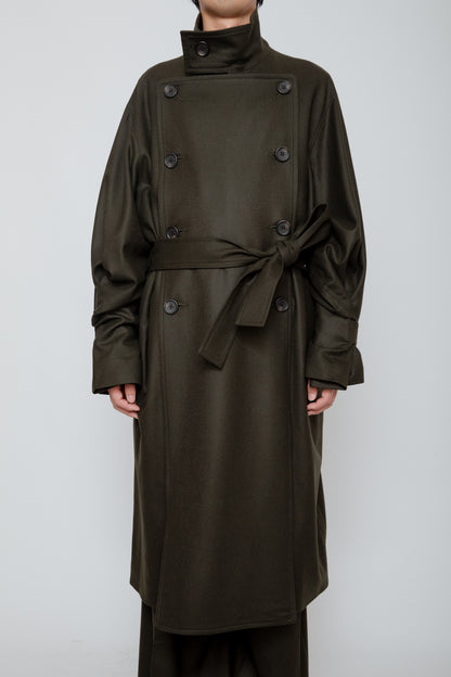 SOKUTAI COAT / DARK OLIVE