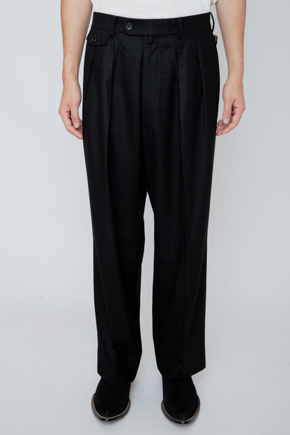 WIDE TROUSERS / BLACK