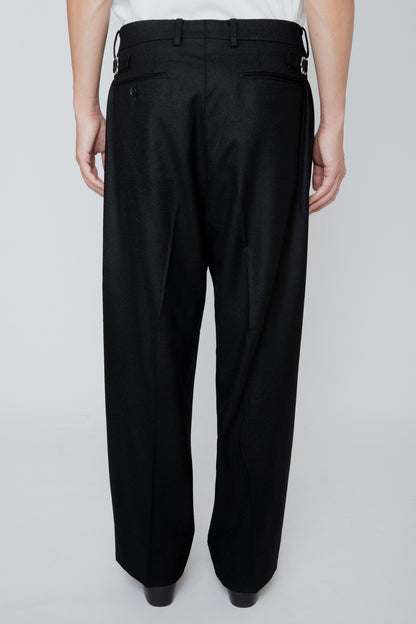 WIDE TROUSERS / BLACK