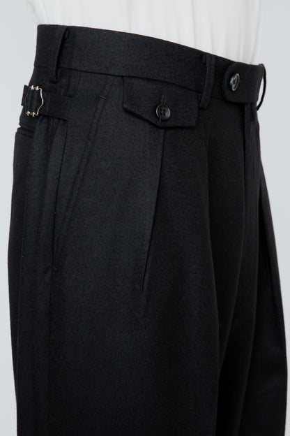 WIDE TROUSERS / BLACK
