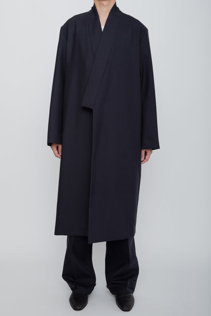 ORIENTAL COAT / NAVY