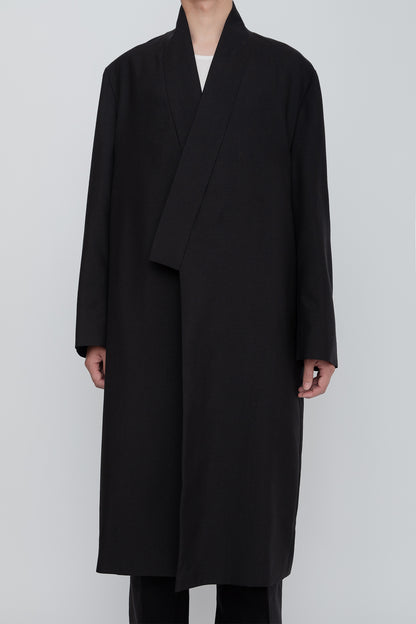 ORIENTAL COAT / BLACK