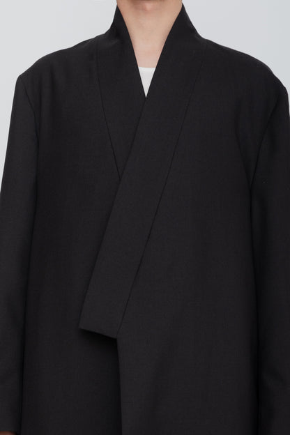ORIENTAL COAT / BLACK