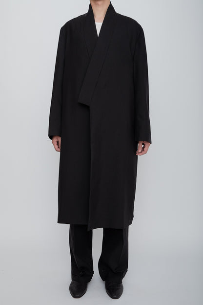 ORIENTAL COAT / BLACK