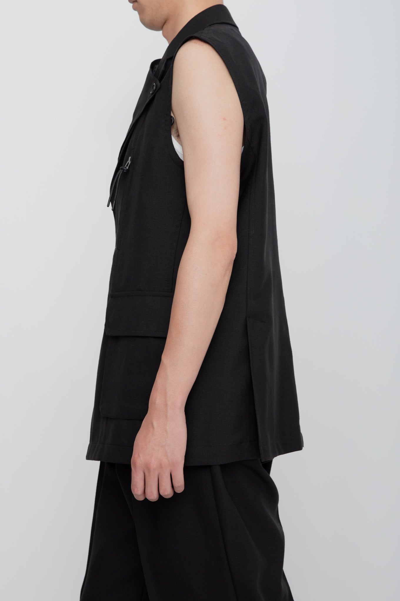 TRAVERSE VEST / BLACK – RAINMAKER KYOTO