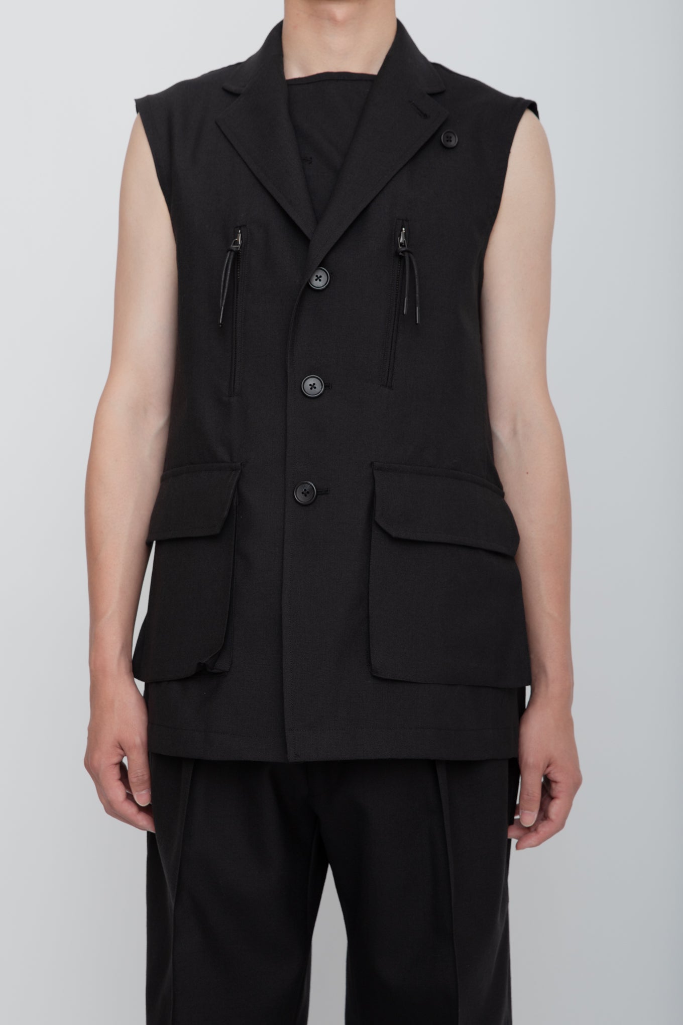 トップス Rainmaker Kyoto 2026SS TRAVERSE VEST TRAVERSE VEST / BLACK – RAINMAKER KYOTO