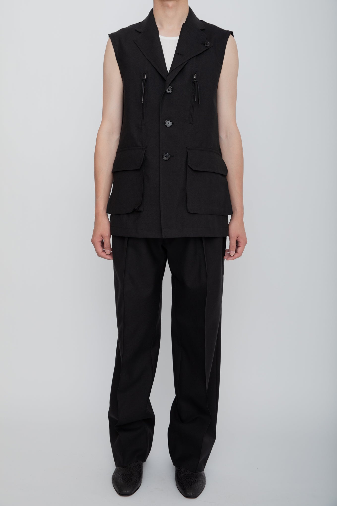 TRAVERSE VEST / BLACK – RAINMAKER KYOTO
