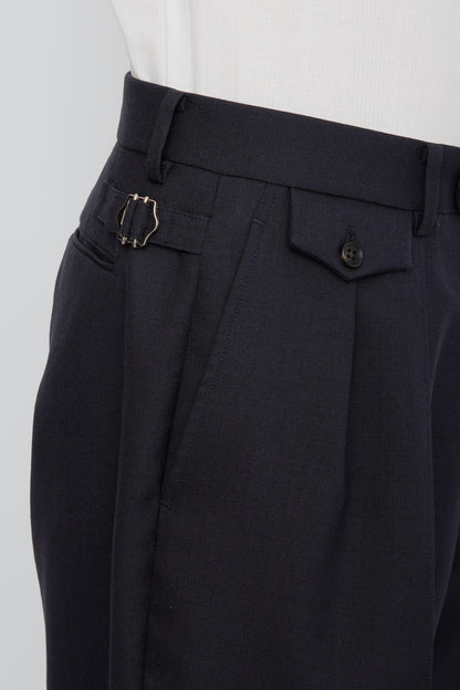 WIDE TROUSERS / NAVY