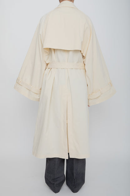 N-SLEEVE TRENCH COAT / IVORY