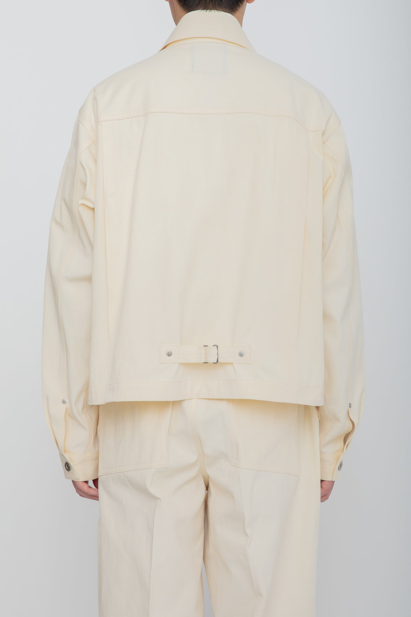 UTILITY TRUCKER JACKET / IVORY