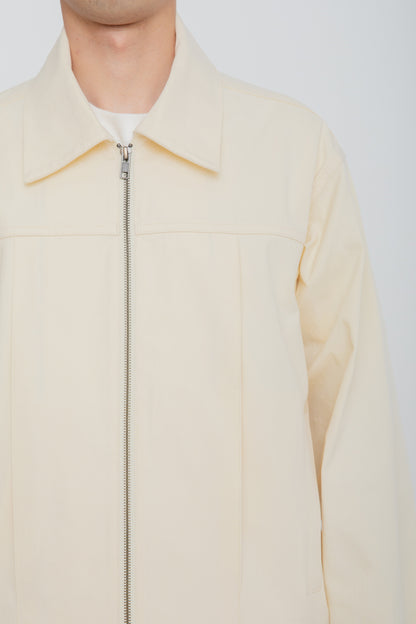 UTILITY TRUCKER JACKET / IVORY