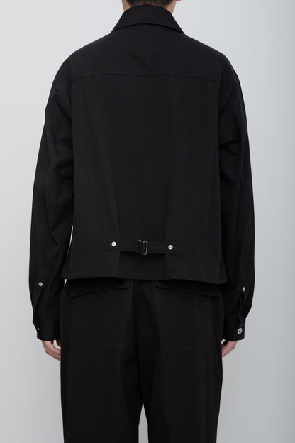 UTILITY TRUCKER JACKET / BLACK