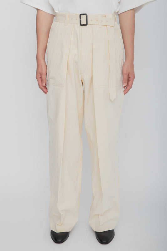 UTILITY PANTS / IVORY