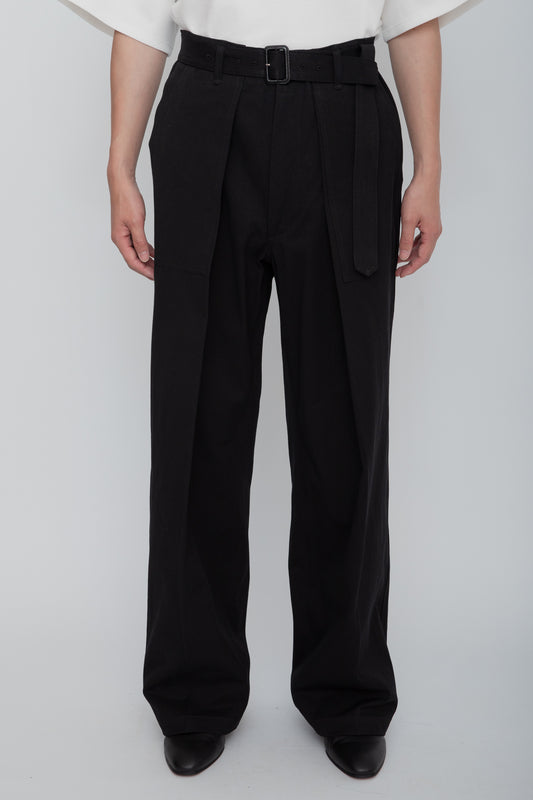 UTILITY PANTS / BLACK