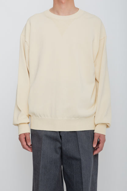 HEAVY LOUNGE SWEATER / IVORY