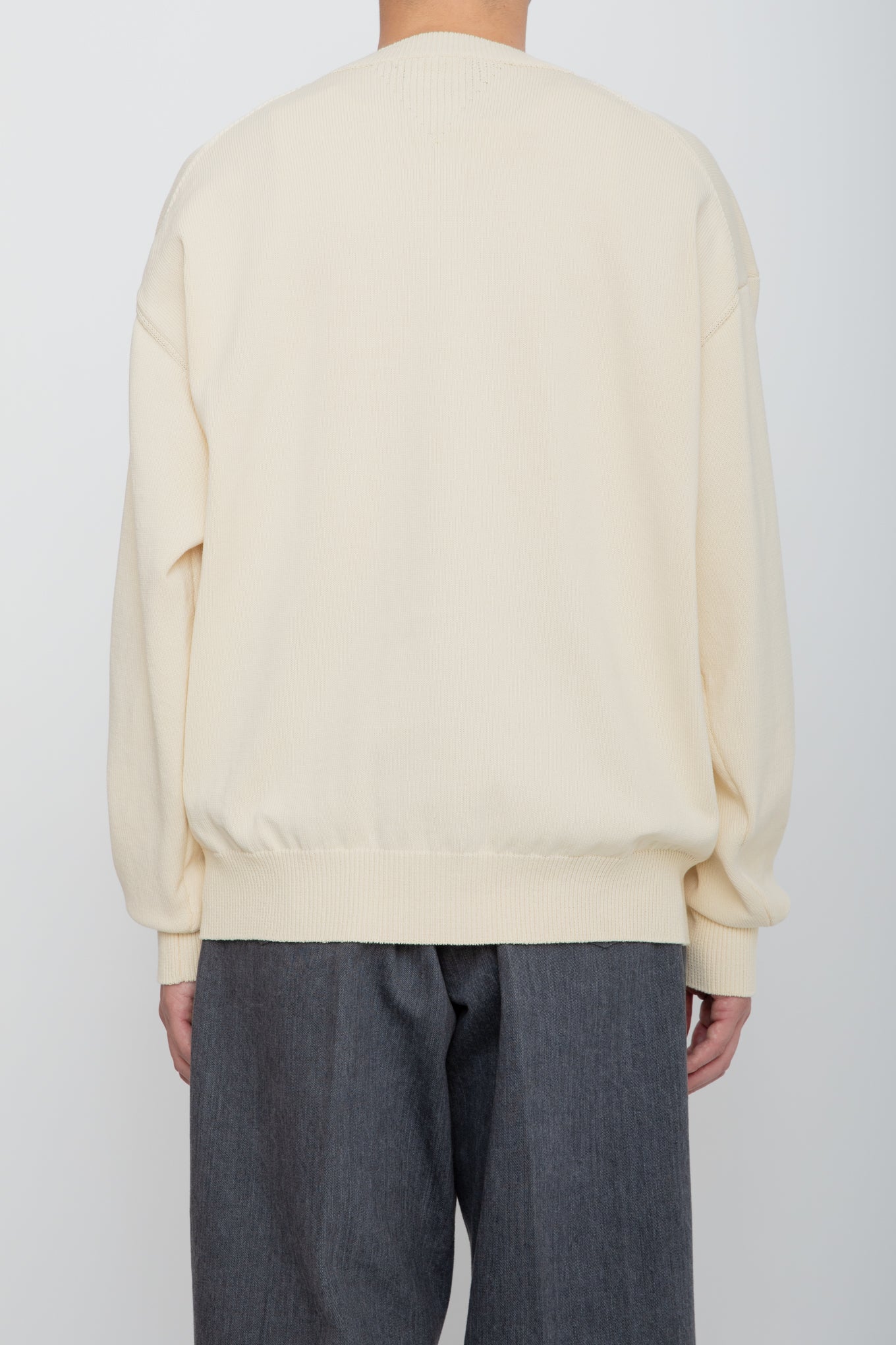 HEAVY LOUNGE SWEATER / IVORY