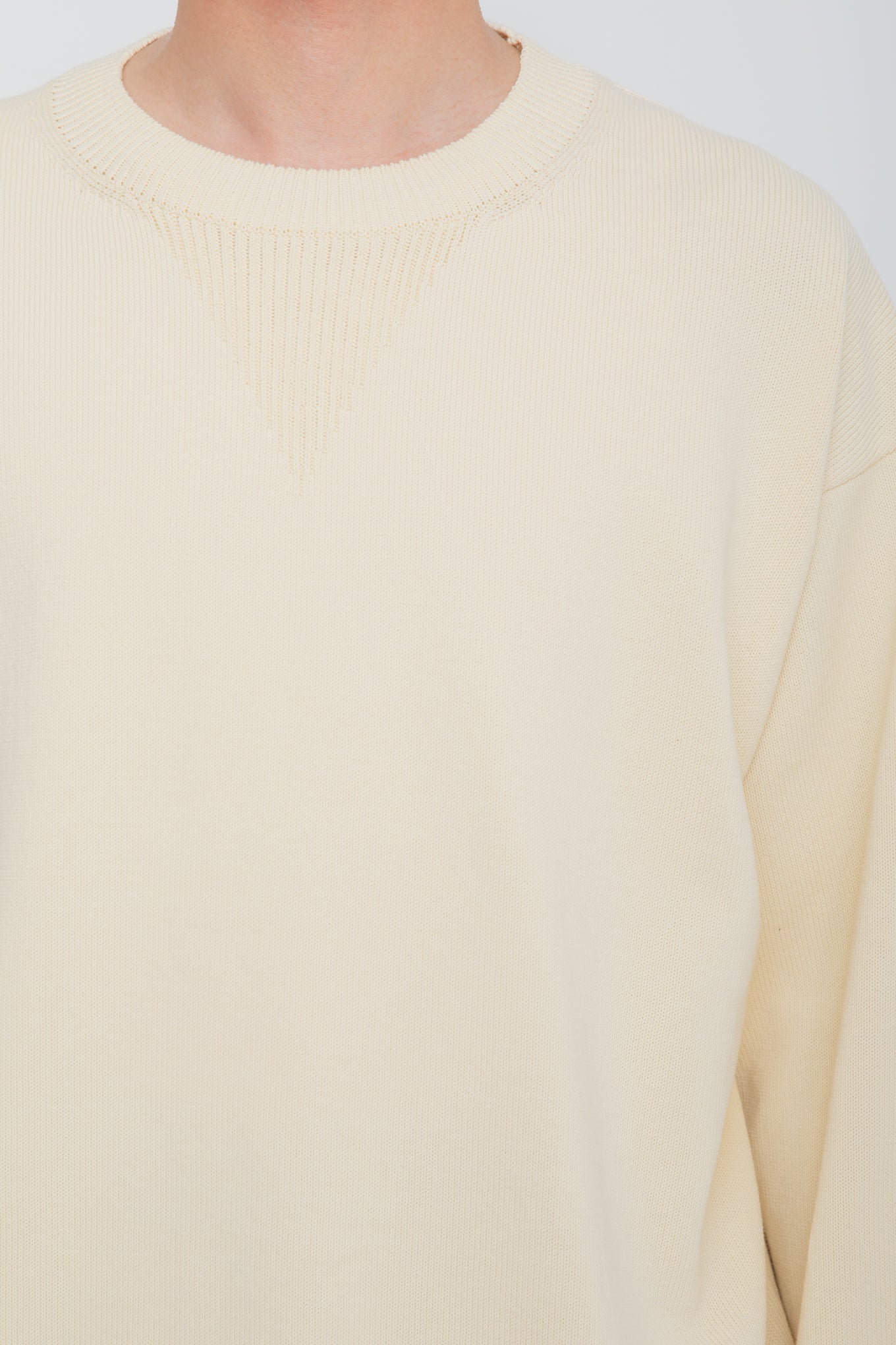 HEAVY LOUNGE SWEATER / IVORY