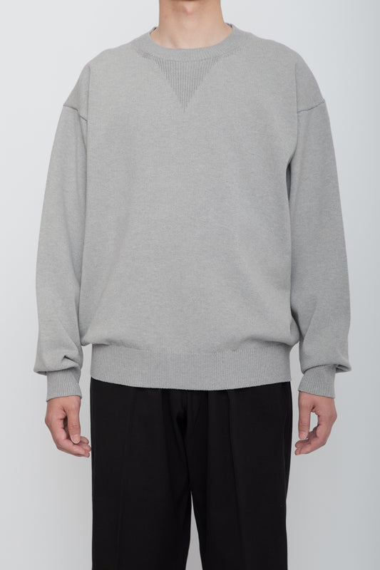 HEAVY LOUNGE SWEATER / TOP GRAY