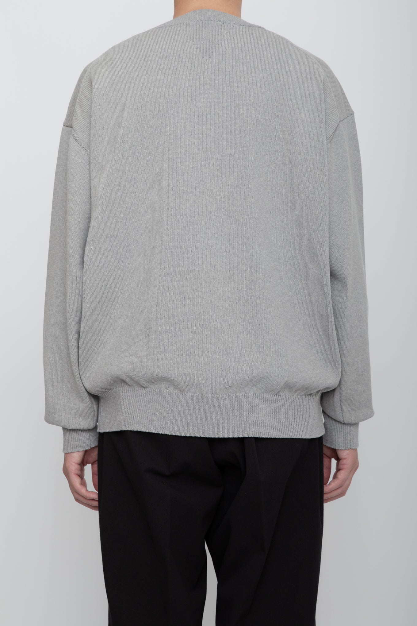HEAVY LOUNGE SWEATER / TOP GRAY