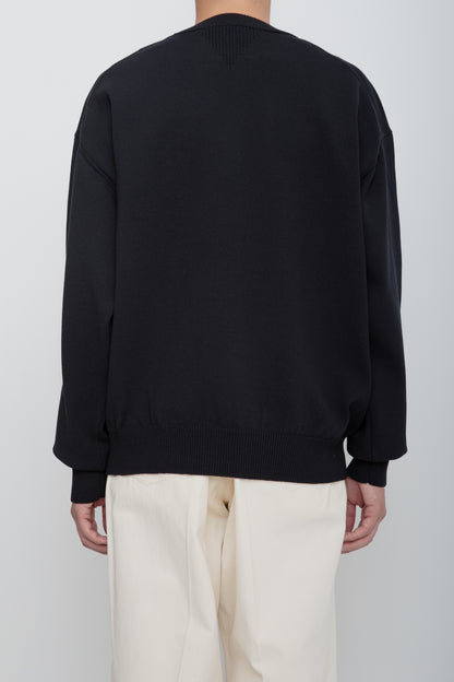 HEAVY LOUNGE SWEATER / BLACK