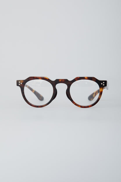 CROWN PANTO / FRAME-DARK HAVANA  LENS- CLEAR