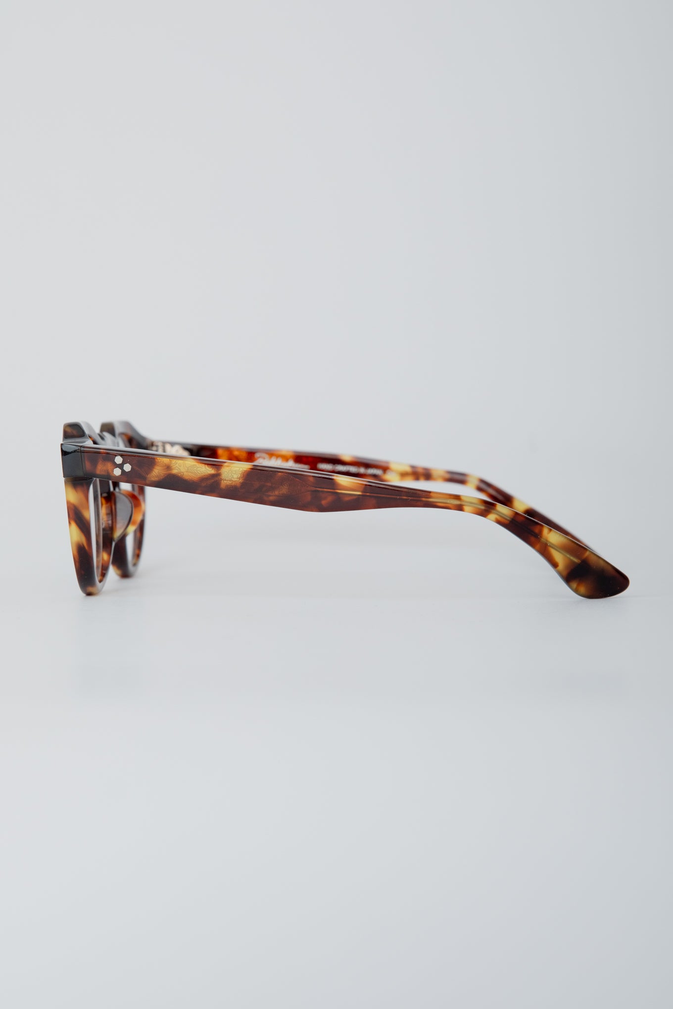 CROWN PANTO / FRAME-DARK HAVANA LENS- CLEAR – RAINMAKER KYOTO