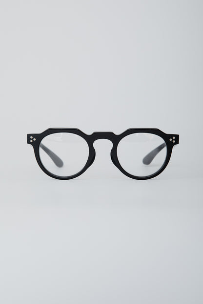 CROWN PANTO / FRAME-BLACK  LENS- CLEAR