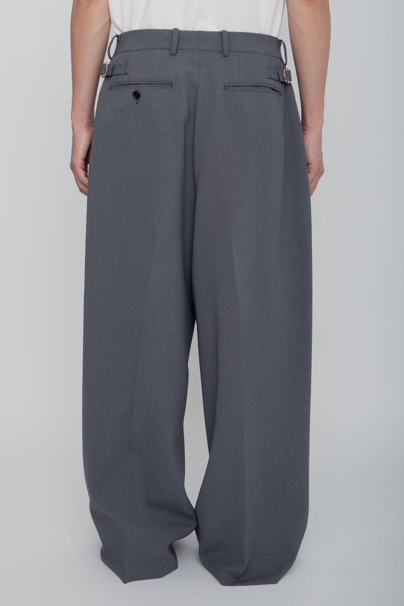 HAKAMA TROUSERS / GRAY – RAINMAKER KYOTO