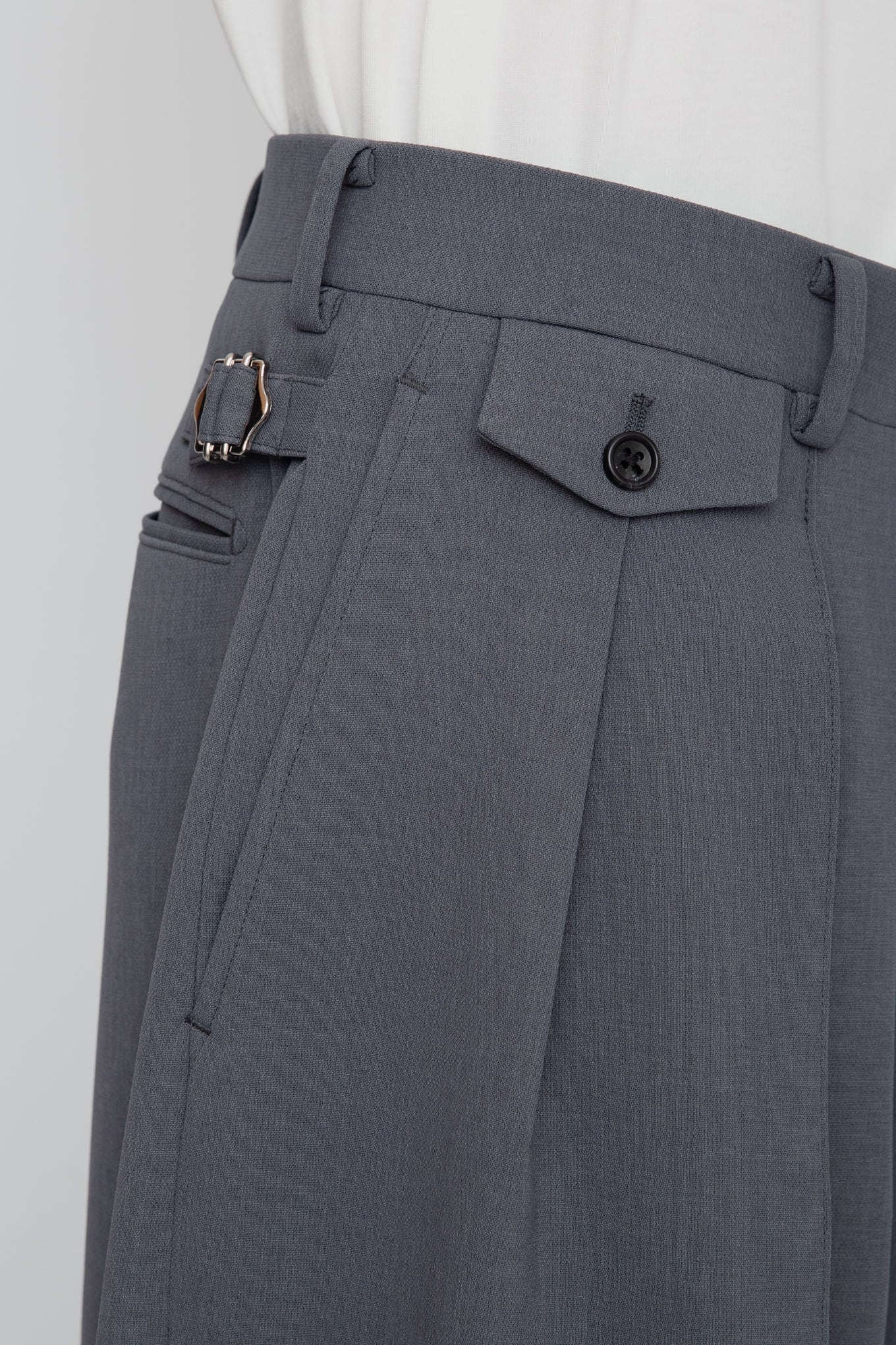 HAKAMA TROUSERS / GRAY – RAINMAKER KYOTO