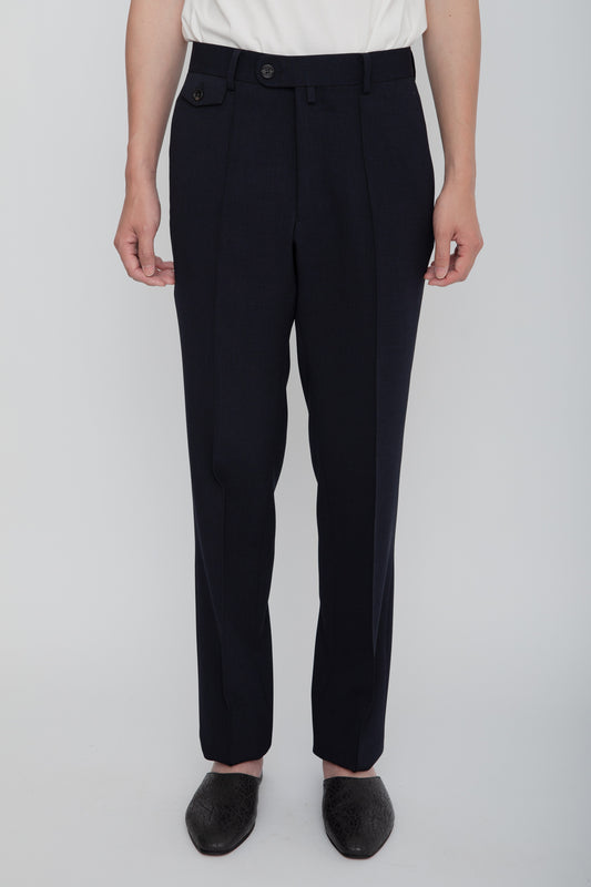 LINEAR TROUSERS/ NAVY