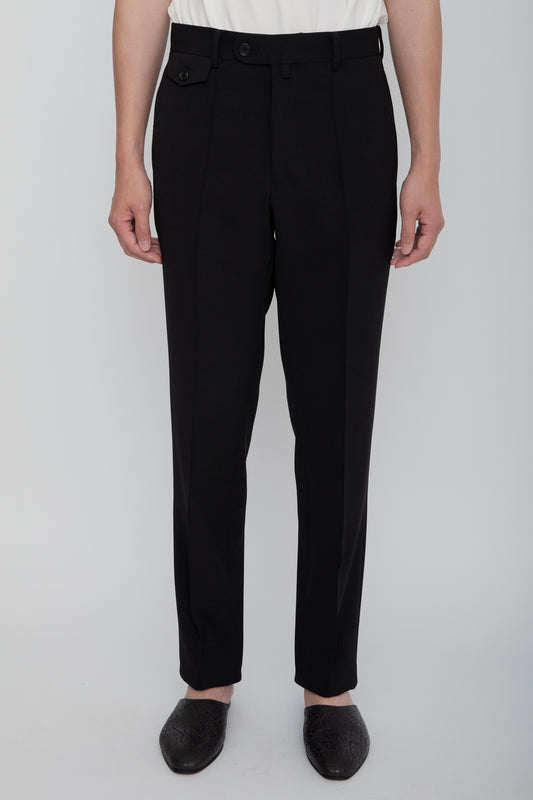 LINEAR TROUSERS/ BLACK