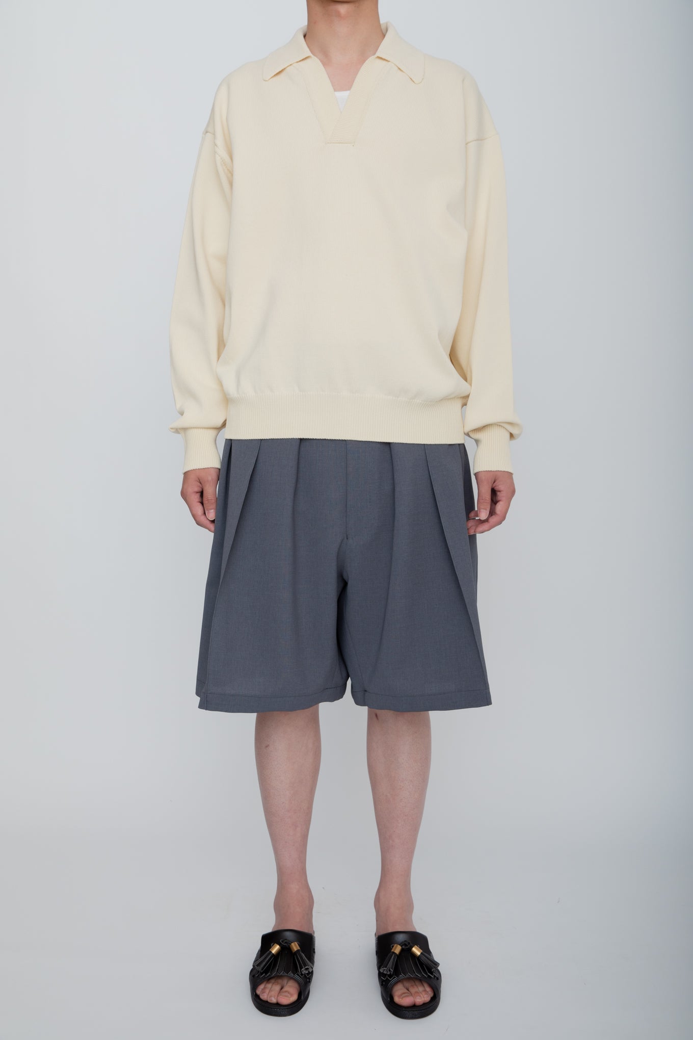 HAKAMA SHORTS / GRAY