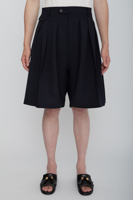 HAKAMA SHORTS / NAVY