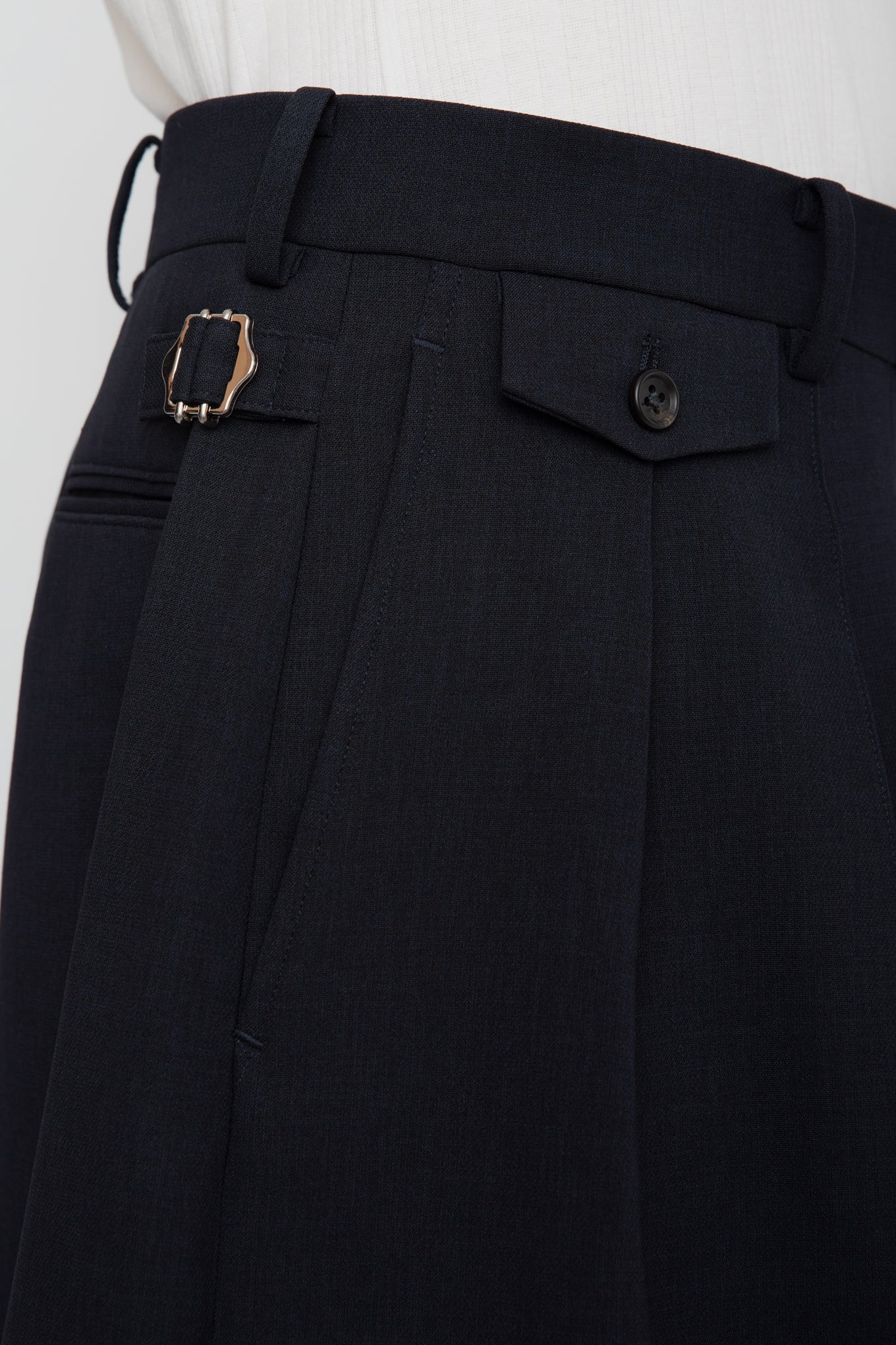 HAKAMA SHORTS / NAVY – RAINMAKER KYOTO