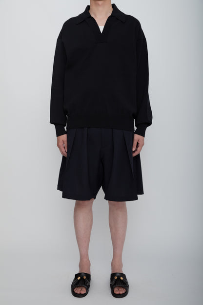 HAKAMA SHORTS / NAVY