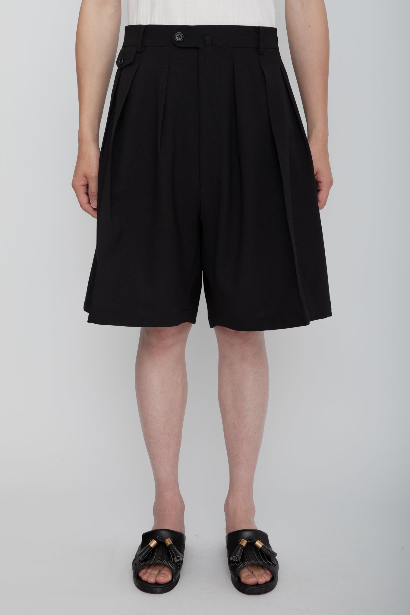 HAKAMA SHORTS / BLACK