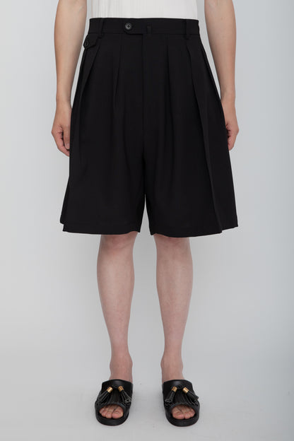 HAKAMA SHORTS / BLACK