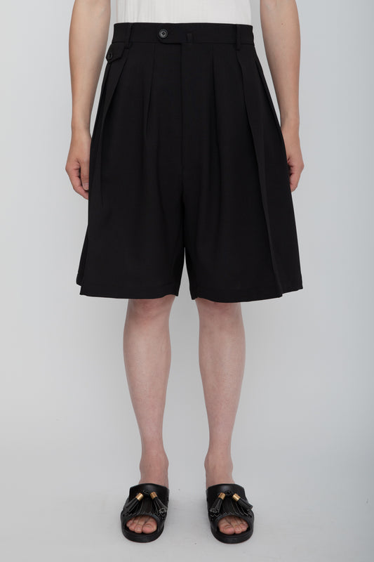 HAKAMA SHORTS / BLACK