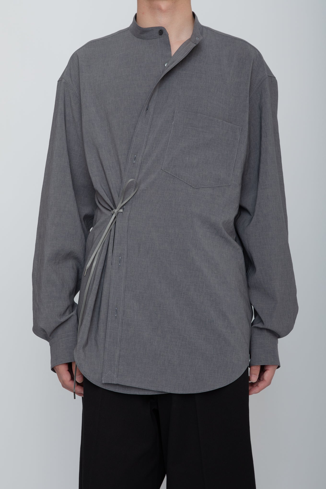 KNOTBAND SHIRT / GRAY
