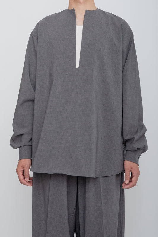 SKIPPER SHIRT / GRAY