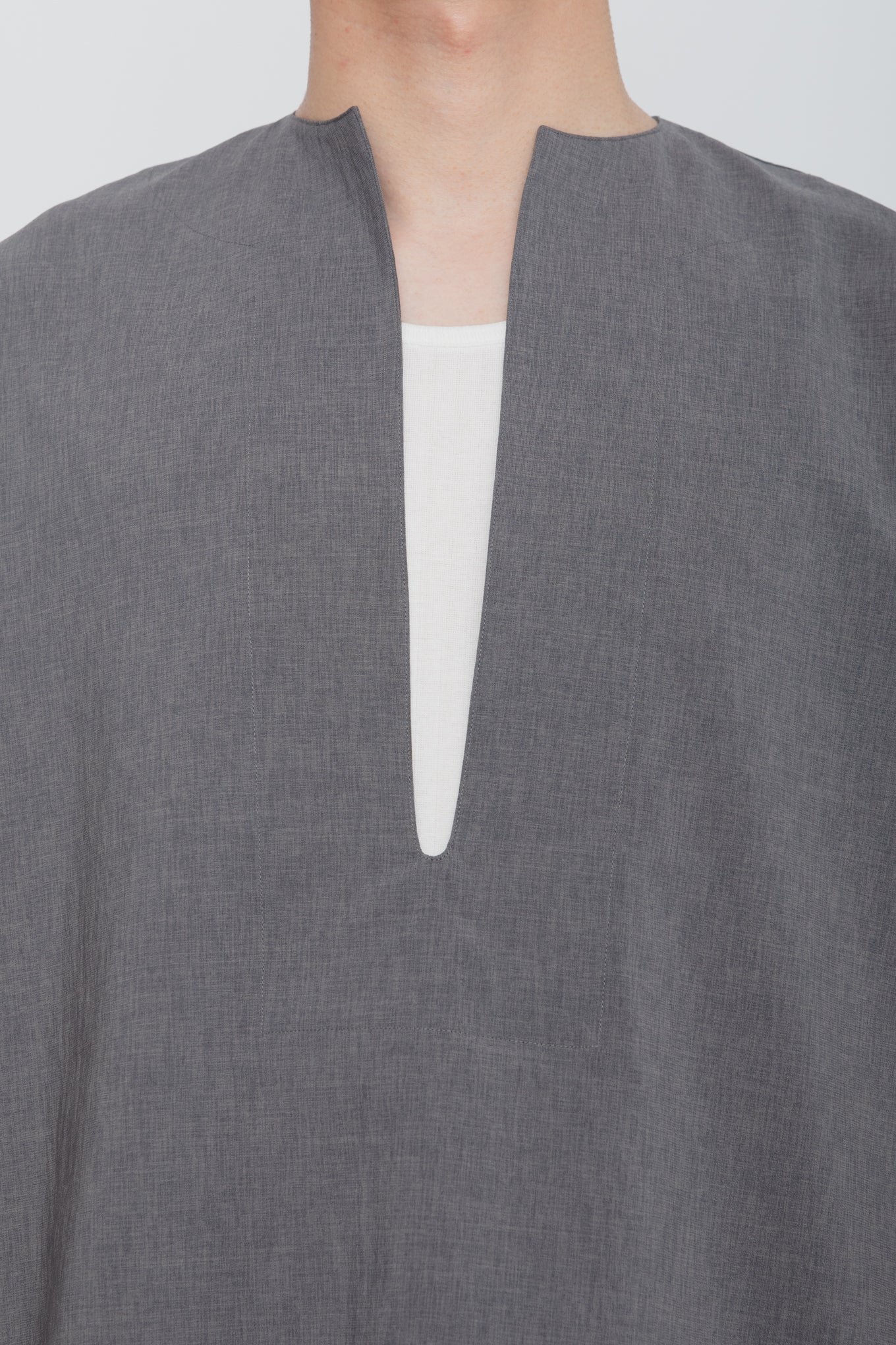 SKIPPER SHIRT / GRAY