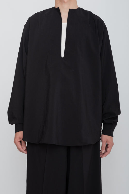 SKIPPER SHIRT / BLACK