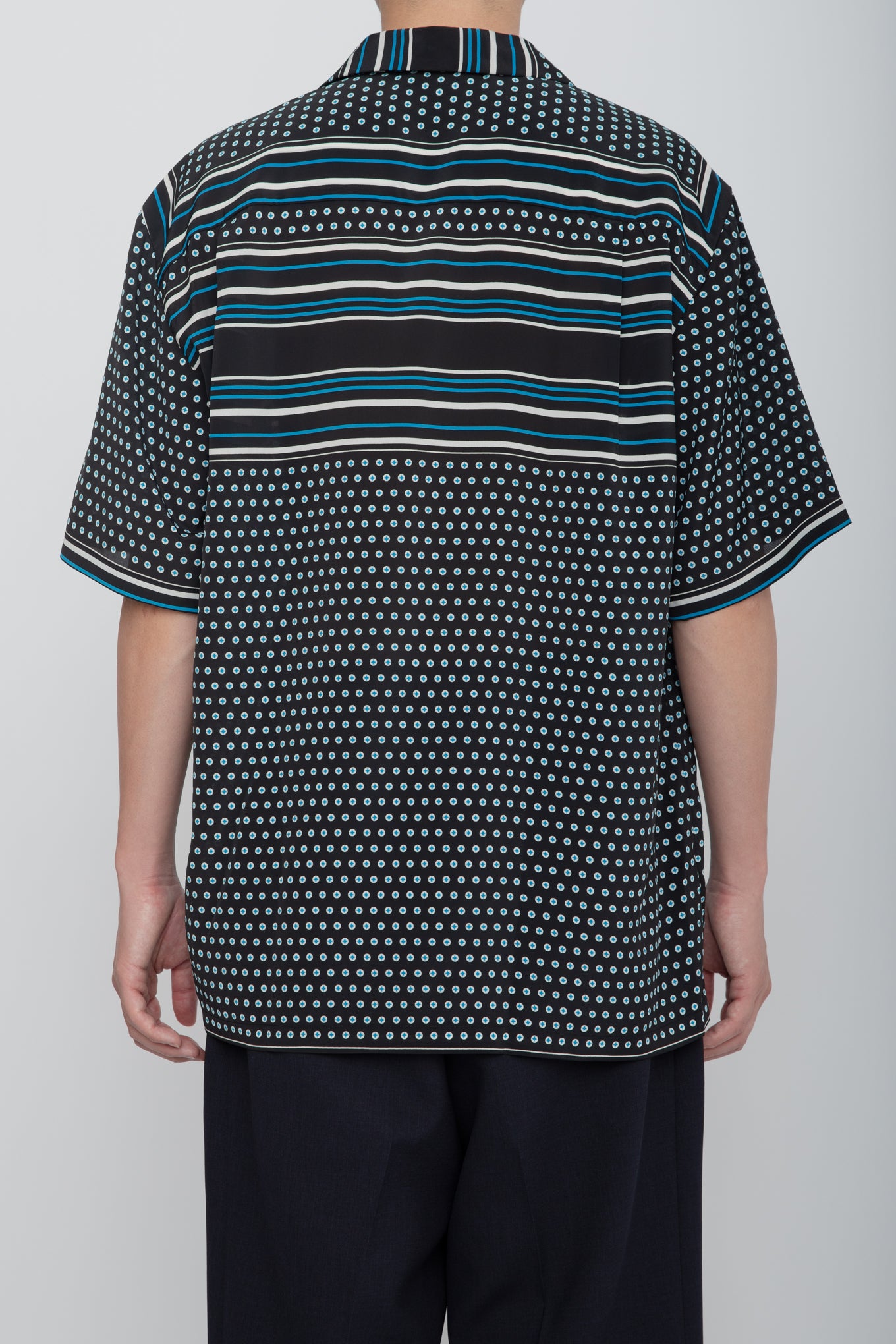 OPEN COLLAR SHIRT / PATTERN