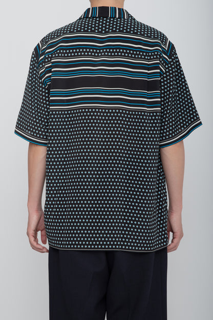 OPEN COLLAR SHIRT / PATTERN