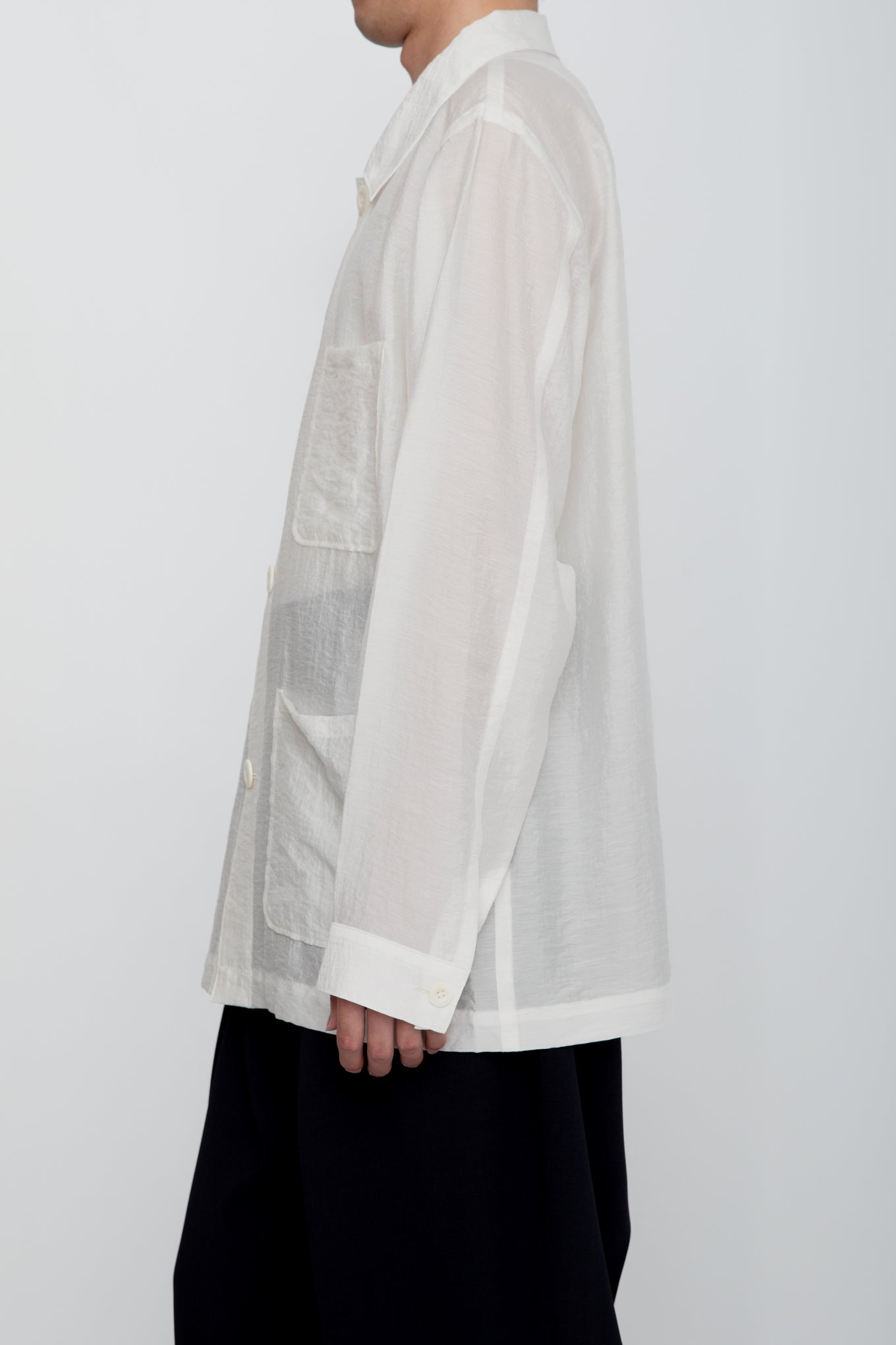 ETHEREAL WORK SHIRT / WHITE