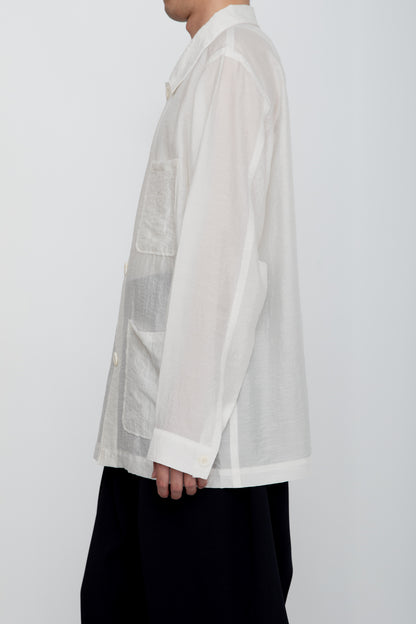 ETHEREAL WORK SHIRT / WHITE