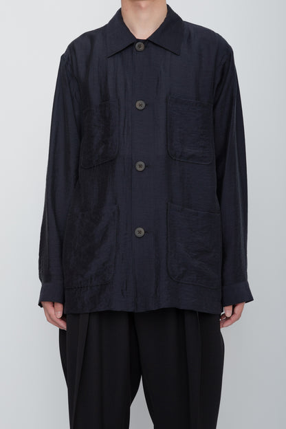 ETHEREAL WORK SHIRT / NAVY